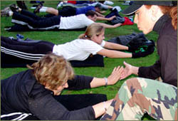 extreme boot camp Aaron Mitchell